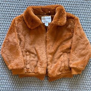 Faux Fur Toddler Jacket- NWT